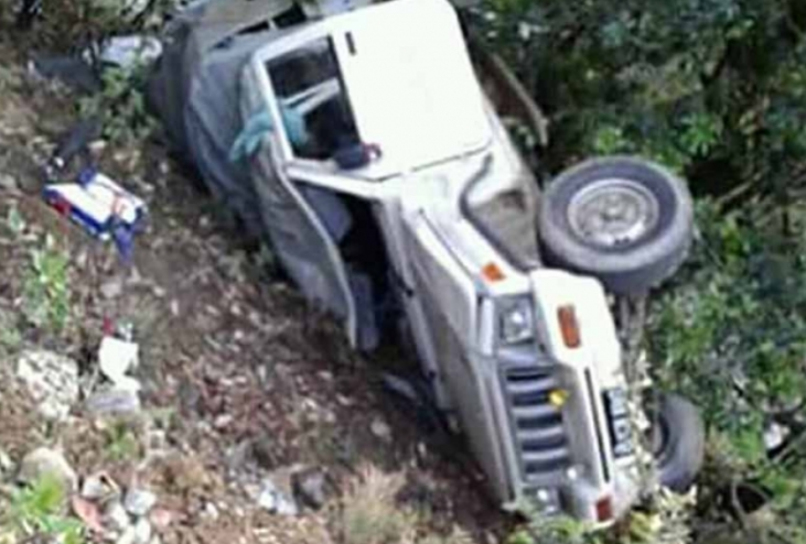 कास्कीमा जिप दुर्घटना हुँदा ८ जनाको मृत्यु