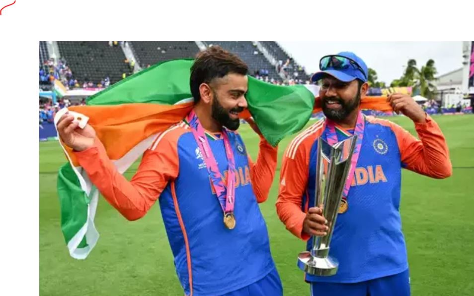 भारतीय क्रिकेटका कप्तान रोहित शर्मा र पूर्व कप्तान विराट कोहलीले टी–२० इन्टरनेशनल क्रिकेटबाट सन्यासको घोषणा