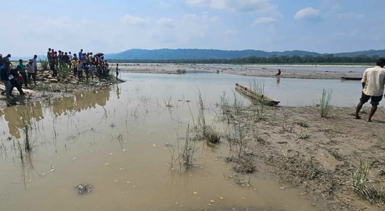 नारायणी नदीमा गोहीले मान्छे खायो