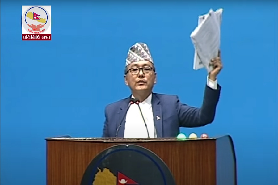 म त च्यातेको त्यो कागज भौतिक पूर्वाधार र अर्थमन्त्रीको मुखमा पनि हुर्‍याउन पनि सक्थेँ : राजेन्द्र लिङ्देन