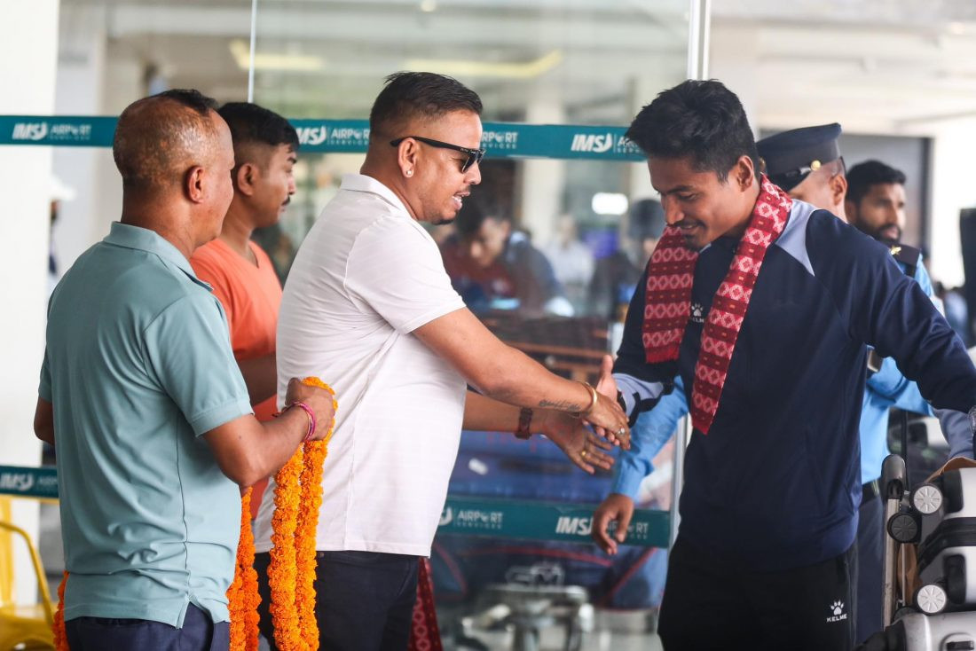 नेपाली क्रिकेट टीम फर्कियो, सन्दीप लामिछाने आएनन्