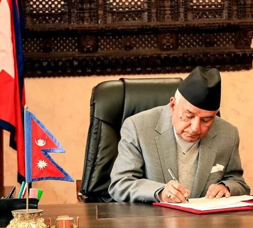राष्ट्रपति पौडेलद्वारा तीन विधेयक प्रमाणीकरण