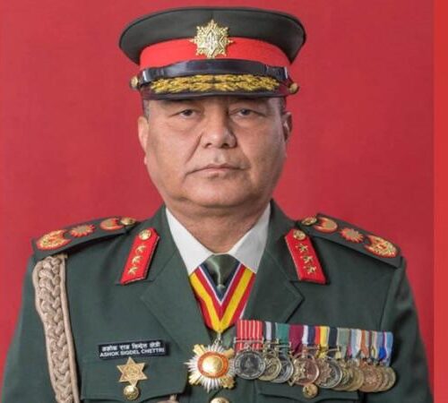 अशोकराज सिग्देल कामु प्रधानसेनापतिमा नियुक्त