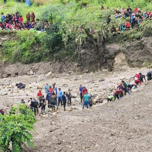 धार्चे पहिरो : बेपत्ताको खोजी जारी
