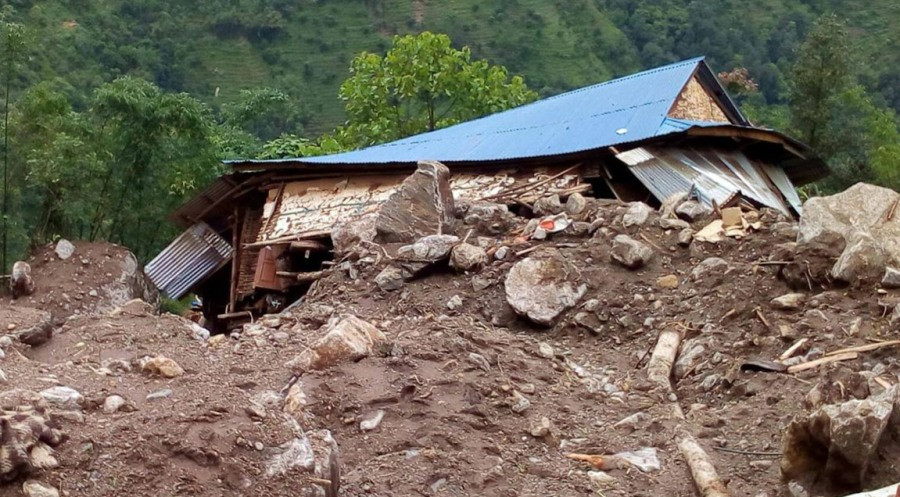 पोखरामा पहिरोमा परी एक जनाको मृत्यु
