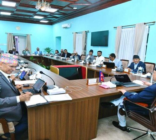 प्रधानमन्त्री ओलीले बोलाए आकस्मिक मन्त्रिपरिषद् बैठक