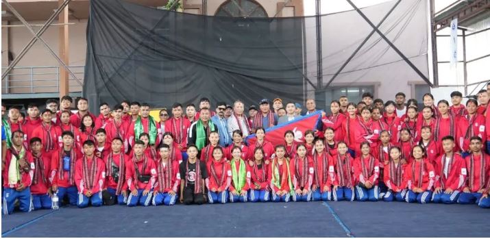 दक्षिण एसियाली कराँते च्याम्पियनसिपमा भाग लिन नेपाली टोली भुटान प्रस्थान