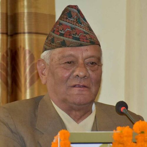 पूर्व प्रधानमन्त्री लोकेन्द्रबहादुर चन्द अस्पताल भर्ना