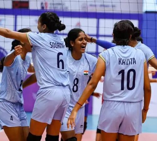 भारतले जित्यो काभा महिला भलिबलको उपाधि