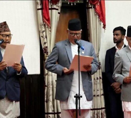 नवनियुक्त प्रदेश प्रमुखहरुले लिए पद तथा गोपनीयताको शपथ