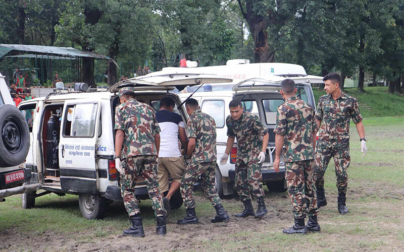 तनहुँ दुर्घटना : सबै शव आजै पठाइने, भारतीय सेनाको जहाज आउँदै