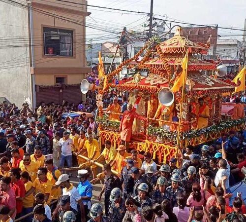 विराटनगरमा आज राधाकृष्णको रथयात्रा निकालिँदै