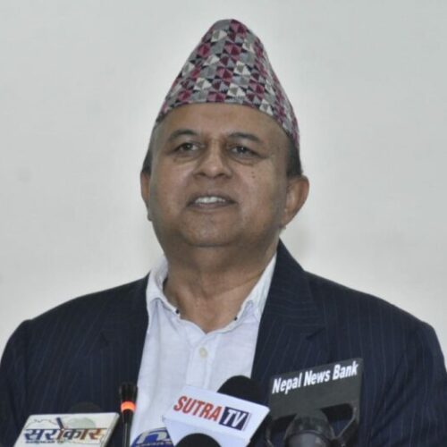 उद्योगी, व्यवसायीको चाहनाअनुसार नै अहिलेको सरकार बनेको हो : एमाले महासचिव शंकर पोखरेल