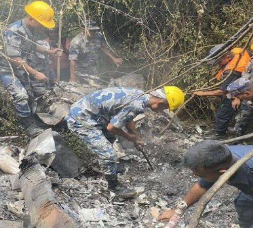 हेलिकप्टर दुर्घटनामा ज्यान गुमाएकाको पोष्टमार्टम सुरु