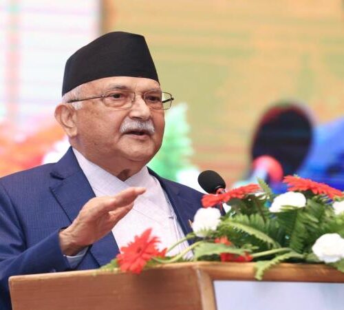 २० वर्षको आसपासमा बिहे गरेर बच्चा जन्माउन आग्रह  प्रधानमन्त्री ओलीको आग्रह