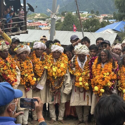 हुम्लामा धामी नाचेर श्रवण शुक्ल पूर्णिमा मनाईदै