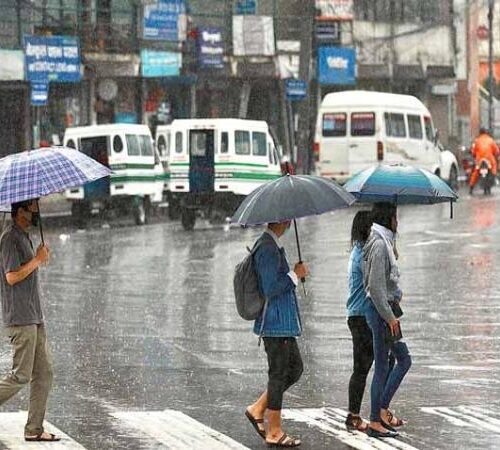 काठमाडौंसहित देशका केही ठाउँमा ठूलो वर्षा