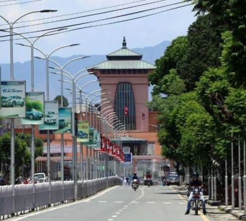 दरबारमार्ग क्षेत्रमा सवारी आवागमन बन्द