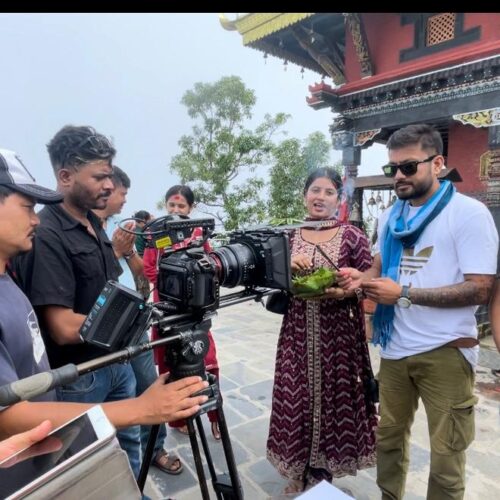 नेपाली कथानक चलचित्र “ज्ञान शास्त्र” को शुभमुर्हत सम्पन्न