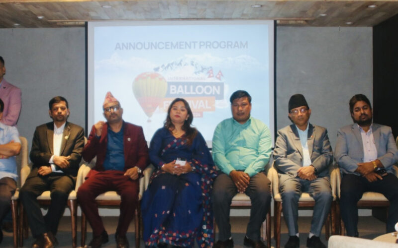 पोखरामा अन्तर्राष्ट्रिय बलुन महोत्सव हुँदै, ३० देशको सहभागिता रहने