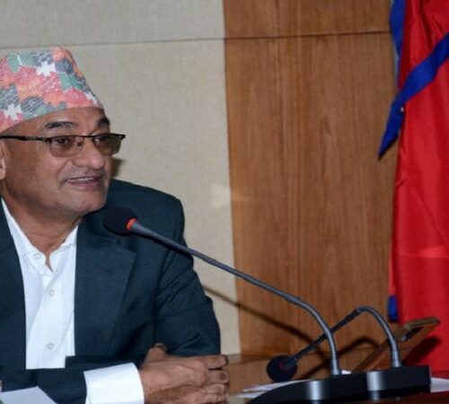 विपदबारे पूर्व सूचना र तयारीले क्षतिलाई न्युनीकरण गर्न मद्दत पुग्यो : गृहमन्त्री रमेश लेखक