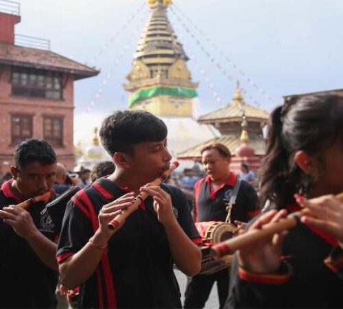 नेवार समुदायले एक महिनासम्म मनाउने गुँला पर्व आज सकिँदै