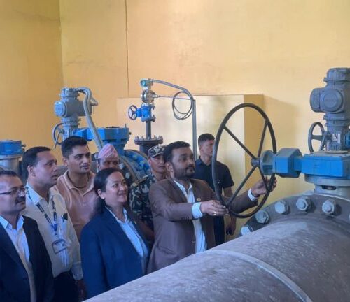 काठमाडौं उपत्यकामा मेलम्चीको पानी पुनर्वितरण सुरु