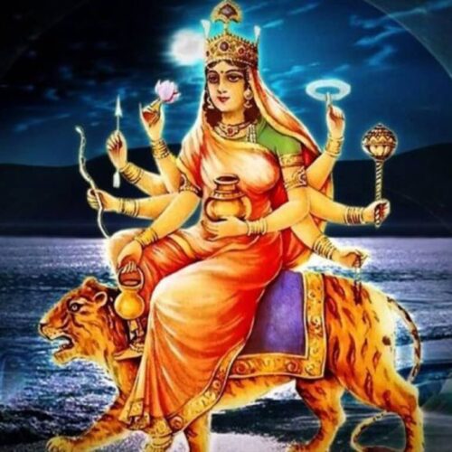 नवरात्रको चौंथो दिन आज कुष्माण्डा देवीको विधिपूर्वक पूजा आराधना गरिंदै