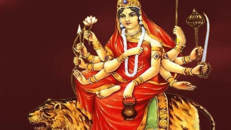 दशैंको तेस्रो दिन आज चन्द्रघण्टा देवीको पूजा गरिँदै