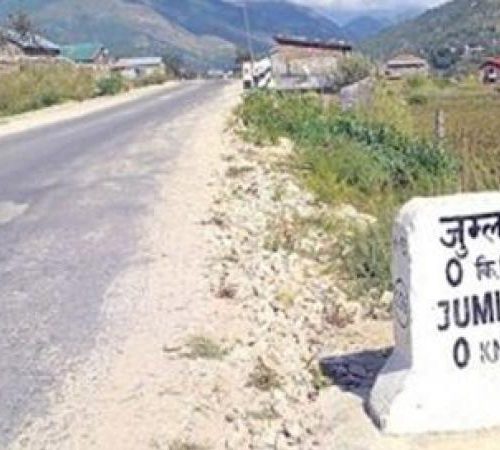 कालीकोट–जुम्ला सडक आज दिनभर बन्द
