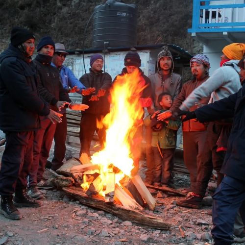 काठमाडौँको न्यूनतम तापक्रम आज बिहान २.५ डिग्री सेल्सियस मापन