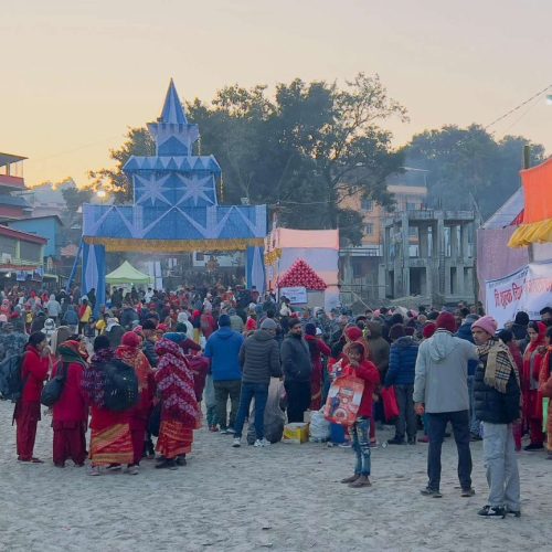 देवघाटमा ऐतिहासिक मकरस्नान र महामहोत्सवको भव्य शुभारम्भ