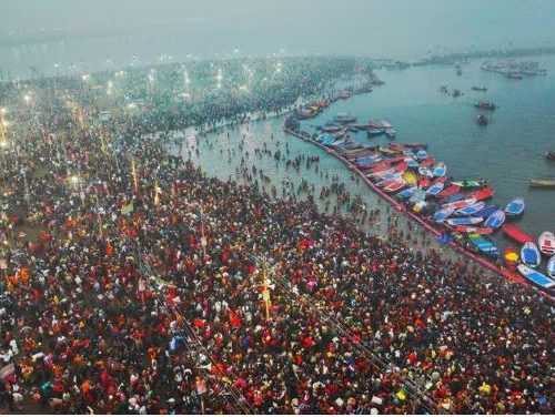 महाकुम्भमा नेपाली तीर्थयात्रीका लागि बस्ने र खाने निःशुल्क व्यवस्था