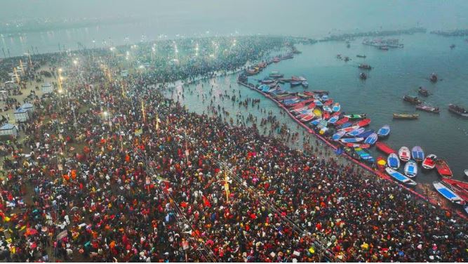 महाकुम्भमा नेपाली तीर्थयात्रीका लागि बस्ने र खाने निःशुल्क व्यवस्था