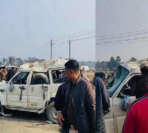 महाकुम्भ मेलाबाट फर्किदै गरेको  जिप दुर्घटनाः एकै परिवारका ५ नेपालीको मृत्यु