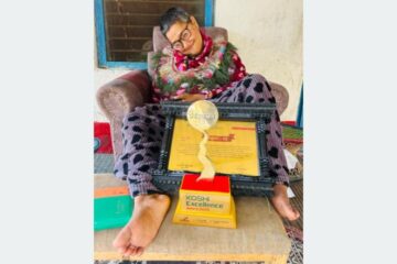 वरिष्ठ साहित्यकार झमक घिमिरेलाई ‘कोशी एक्सिलेन्स अवार्ड २०८१