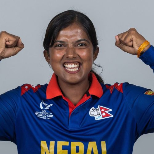 टी-२० सिरिजको उत्कृष्ट नेपाली महिला खेलाडी बन्दै पूजा महतोले जितिन् स्कुटर 