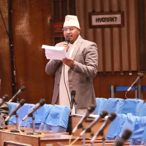 गाउँ-गाउँमा सिंह गयो दरबार गएन, ओली सरकारबाट जनताको कहिल्यै भलो भएन: सांसद शाही