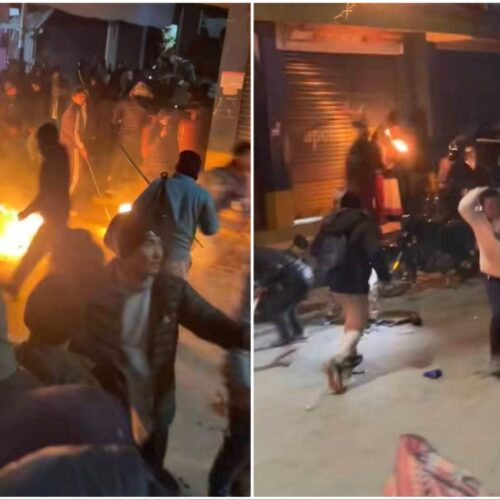 ताप्लेजुङमा आन्दोलनरत पक्ष र प्रहरीबीच झडप, ५ प्रहरीसहित ७ घाईते