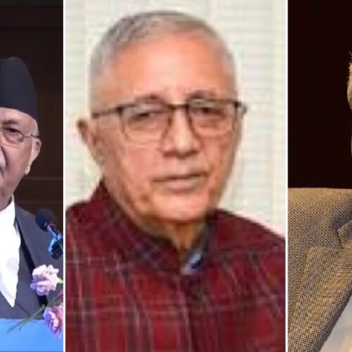 मैले पहल गरेर बनेको सरकारले लोकतन्त्रलाई अप्ठ्यारोमा पार्‍यो, देश एमालेकरण हुने खतरा छ: शेखर कोइराला