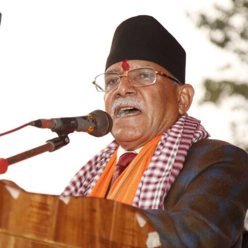 माओवादी सरकारको खेलमा छैन, अहिले नै धेरै कुरा किन भन्नु र ? : प्रचण्ड