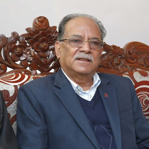 ओडिसा घटनाबारे कूटनीतिक पहल गर्न प्रचण्डको आग्रह