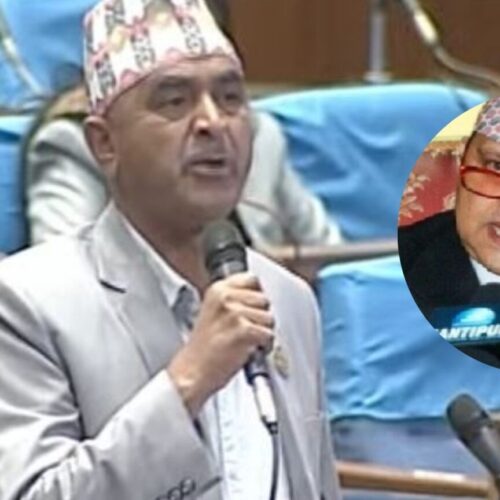 हात लम्काउने र आँखा झिम्क्याउने कोशिस गरे ज्ञानेन्द्रलाई ठेगान लगाईदिने सांसद गैरेको चेतावनी