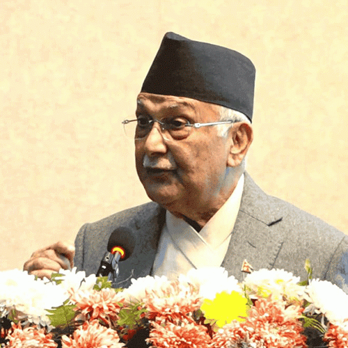 प्रधानमन्त्री ओलीको आरोप: ‘सुन तस्करले प्रहरीलाई नै हप्काउने अवस्था आयो’