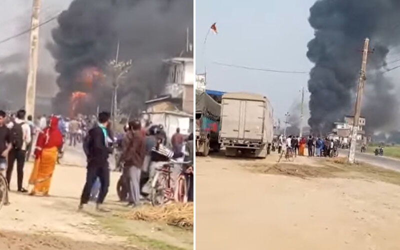 नवलपरासी पश्चिममा दुई समूहबीच झडप, प्रहरीले गर्‍यो हवाई फायर