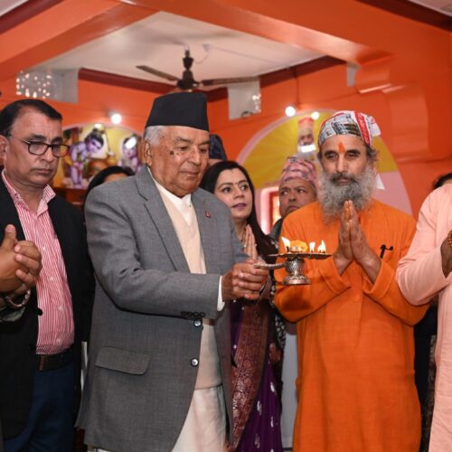 राष्ट्रपति पौडेलको धारणा : जुनसुकै धर्म, सम्प्रदाय भए पनि सबैको लक्ष्य मानव सेवा