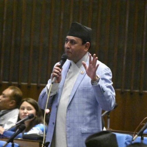 रास्वपाका सांसदहरुलाई जर्‍याकजुरुक उठाउनेगरि २ मिनेटमा के भनेका थिए रामहरिले ?