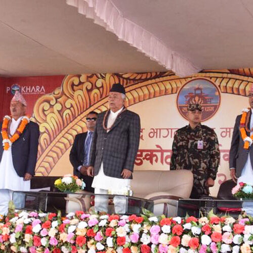 राष्ट्र निर्माणको महाअभियानमा जुट्न राष्ट्रपति पौडेलको अपिल