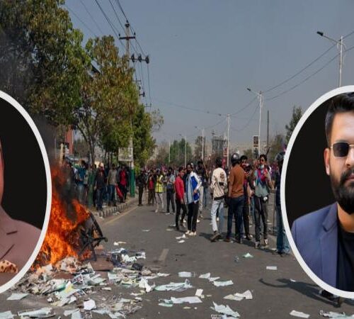 जरिवानापत्र लिएर निर्मलनिवास जाँदै महानगरको टोली 