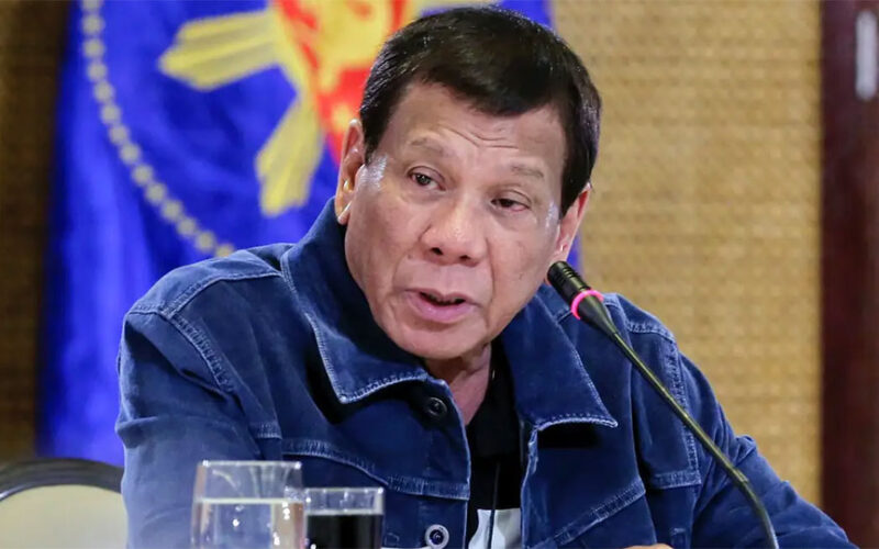 Philippine President Rodrigo Duterte